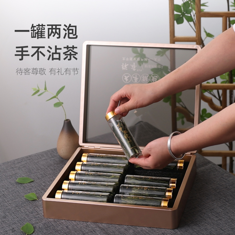 2025新茶上市艺魁堂茶叶手工特级太平猴魁100g安徽黄山猴魁绿茶送礼高清大图