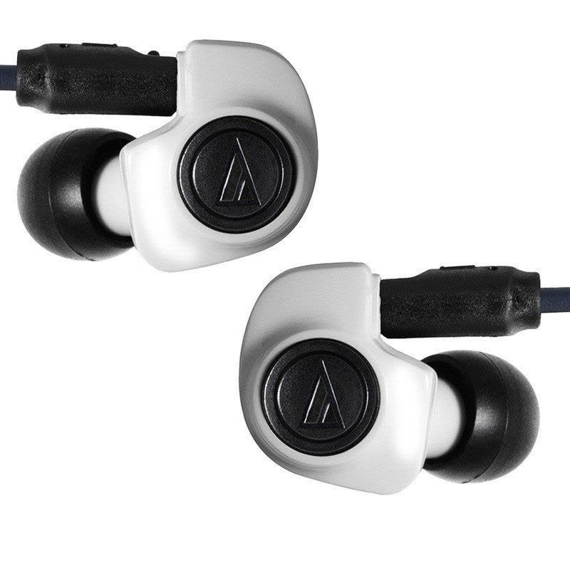 铁三角(Audio-technica) ATH-IM50 WH 双动圈入耳耳机 白色图片