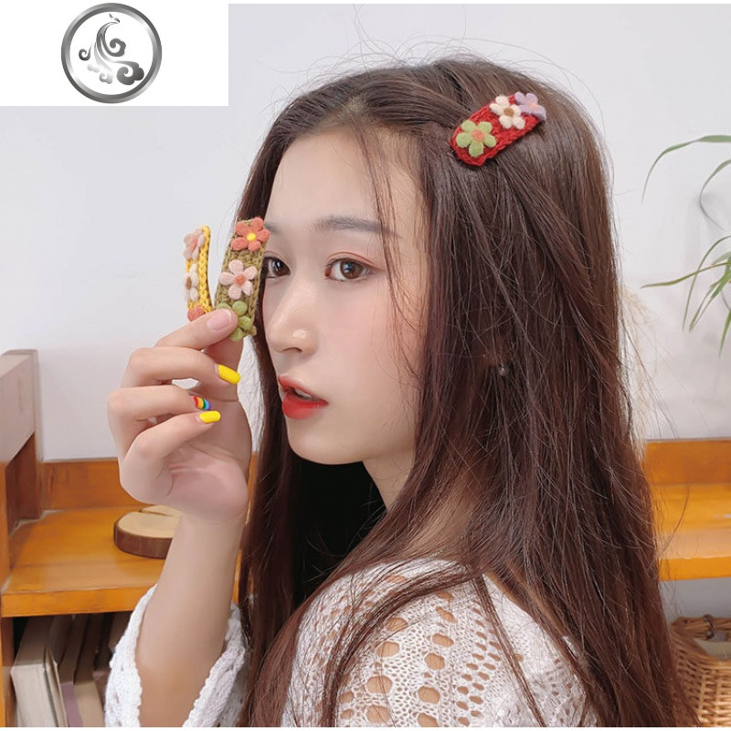 韩式发夹女ins网红短发头饰简约气质边夹森系少女后脑勺夹子卡子 jimi