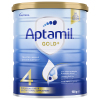 新校期-保税Aptamil澳洲爱他美金装奶粉4段900g/罐装 2岁以上宝宝牛奶粉进口婴幼儿四段奶粉新西兰原产 新旧随机