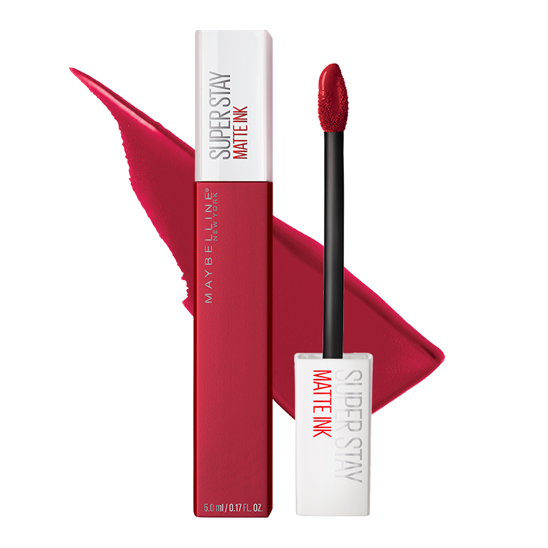美宝莲(Maybelline)superstay巨持色哑光液体唇膏20 勇气 5ml/持久显色接吻棒学生款平价