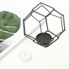 [OknanaHome]北欧铁艺烛台风灯摆件 欧式玻璃复古蜡烛装饰饰品