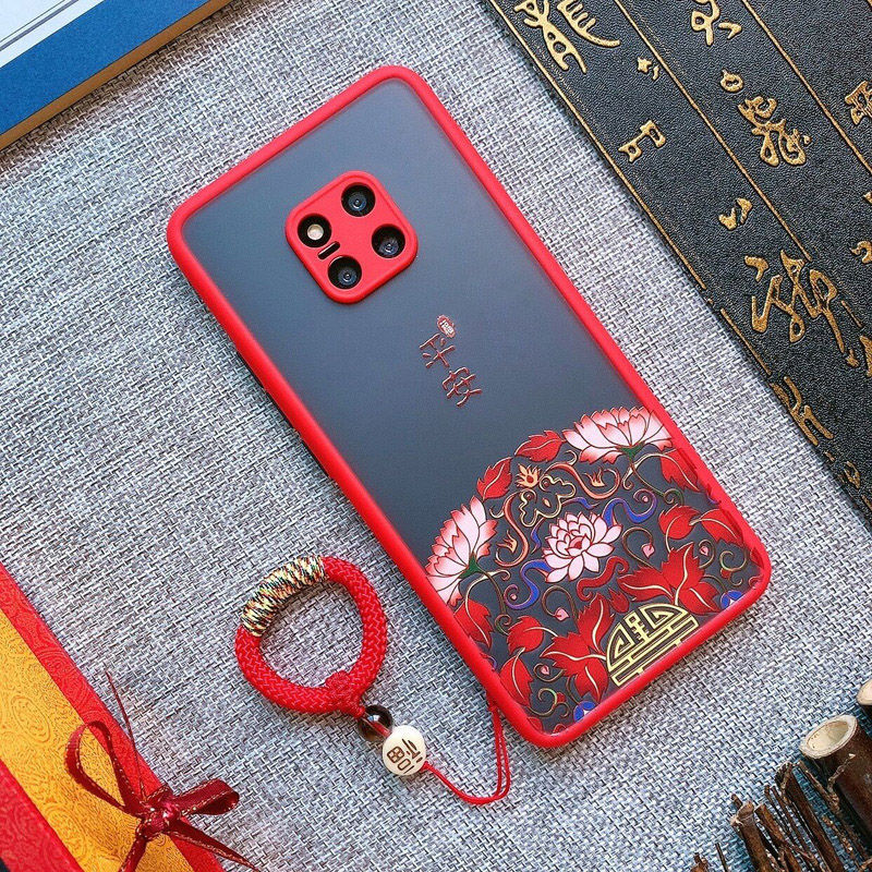 mate20pro手机壳中国风磨砂mate30保护套mate20硅胶防摔pro女