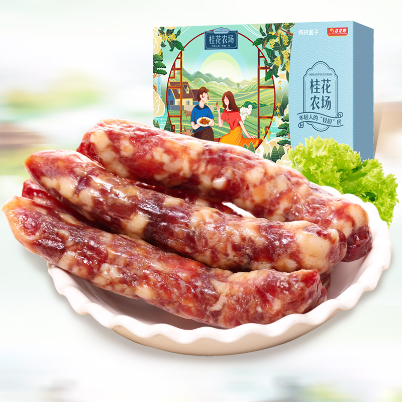 [中华特色]桂花鸭 桂花香肚400g 金陵特产真空包装袋肚高清大图