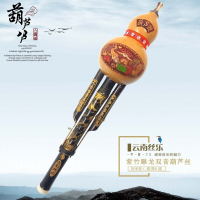 紫竹双音葫芦丝乐器初学C调降B调琴行学校教