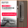 德施曼指纹锁密码锁全自动猫眼智能锁Q5M家用电子锁防盗智能门锁咖啡金