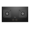 美的(Midea)燃气灶天然气 双灶具 家用5.2kW猛火灶灶台嵌两用 高热效 可调节底盘 Q325-M