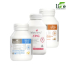 [3瓶组合]澳洲BioIsland 佰澳朗德 乳钙90粒 +鱼油90粒 +锌片120粒 瓶装进口 0-6个月及以上复合型