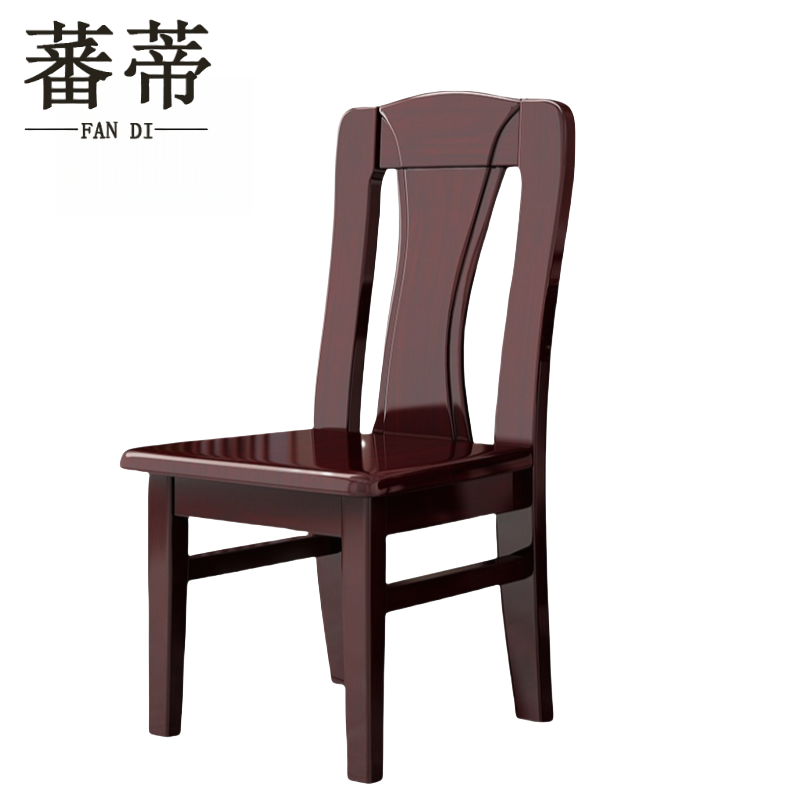 蕃蒂办公椅紫檀色把