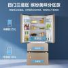 美的(Midea)421升 双变频风冷无霜多法式对开家用电冰箱保鲜三档变温节能BCD-421WTPM(E)