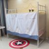 床帘宿舍下铺女一片式围一面学生寝室单人床上铺男单片式遮光围帘 实惠:热恋 1片围一面