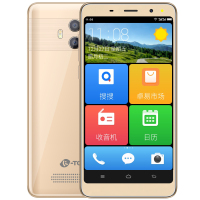 天语(K-TOUCH)K7 3GB+16GB 全网通智能手机 移动联通电信 双卡双待 智能老人手机 金色