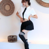 长夜漫漫情趣内衣性感纯欲风JK制服装百褶裙火辣制服诱惑1341