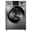 美的(Midea)滚筒洗衣机全自动洗烘一体机 10公斤大容量超薄款 除菌净螨羽绒云朵烘简尚系列 MD100V33WY