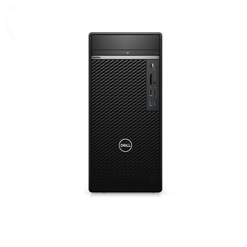 戴尔dell全新 OptiPlex 7080MT 企业级高端商用办公绘图设计台式机电脑主机(定制i7-10700 8G 128G+1T DVD光驱)