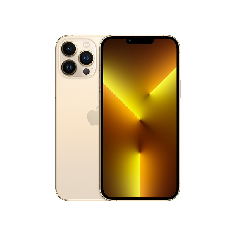 【2021新品】苹果Apple iPhone 13ProMax海外版无锁移动联通电信5G全网通手机 1TB 金色