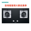 SIEMENS/西门子ER7DGA23MP 嵌入式家用玻璃燃气灶具双眼4.2KW