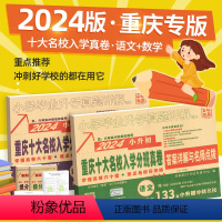 [正版]2024新重庆小升初真题卷十大名校入学招生真卷语文数学必详解刷题人教版试卷测试卷子小学毕业升学真题初一分班考试