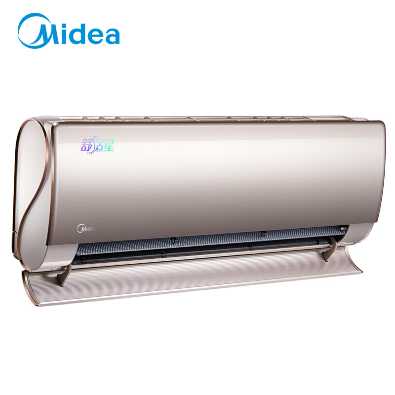 美的Midea1匹变频冷暖无风感ECO节能空调挂机舒适星KFR26GWBP3DN1YTA200B2