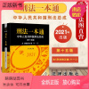 [正版新书]正版 2021新版 刑法一本通 中华人民共和国刑法总成 第十五版第15版 收录刑法修正案十一 刑法法规实务