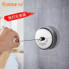 卡贝(cobbe)阳台隐形晾衣绳室内免打孔家用凉衣绳浴室钢丝收缩绳伸缩晾衣架 大圆钢丝2.8米