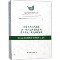 检察机关深入推进新一轮司法体制改革的重大理论与实践问题研究 中国法学会检察学研究会检察基础理论专业委员会 编 社科