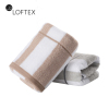 亚光(LOFTEX)毛巾家纺纯棉吸水加厚柔软家庭擦脸自由空间面巾2条装 95g/条 混色 34*76cm 648802