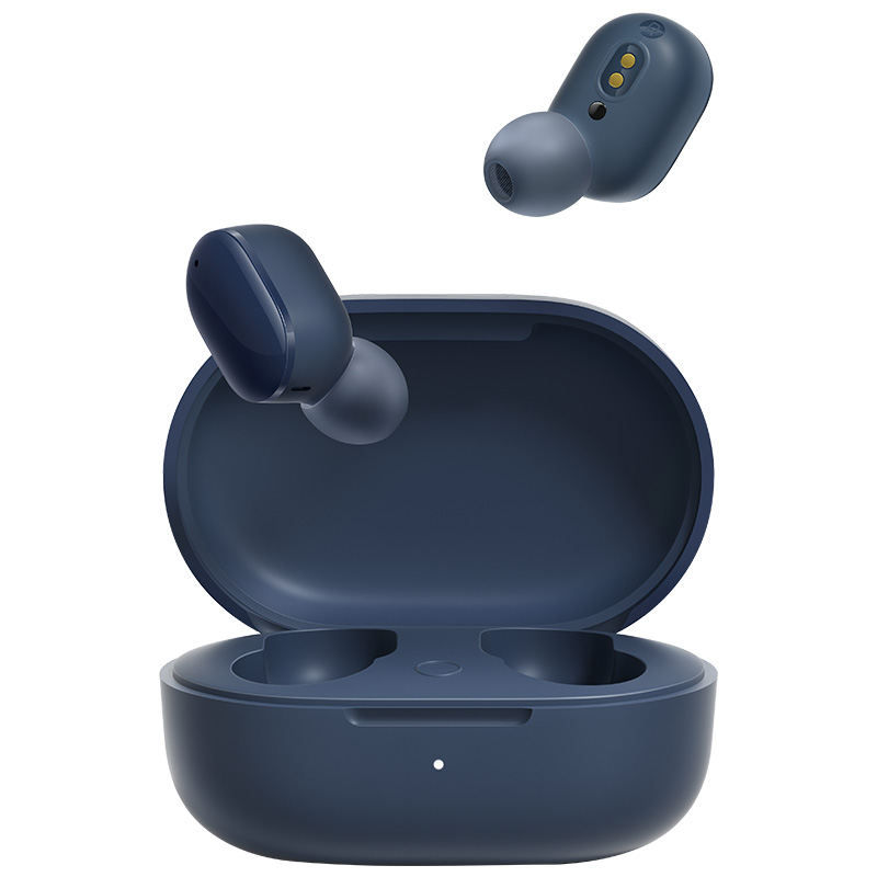 Redmi AirDots 3 真无线蓝牙耳机 蓝色 小米耳机开盖弹窗蓝牙5.2适配小爱同学30h超长续航入耳检测高清大图