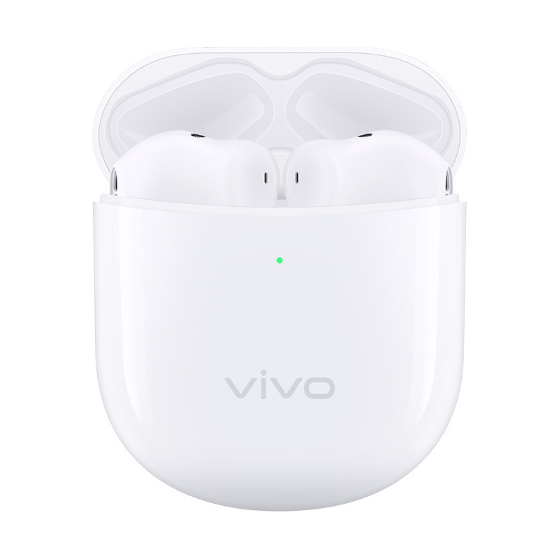 vivo TWS Earphone真无线蓝牙耳机皓月白（含充电盒）轻便小巧，强劲续航