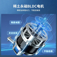 松下(Panasonic)滚筒洗衣机 10kg洗烘一体 泡沫净 光动银双重除菌 双极除螨 XQG100-LD256