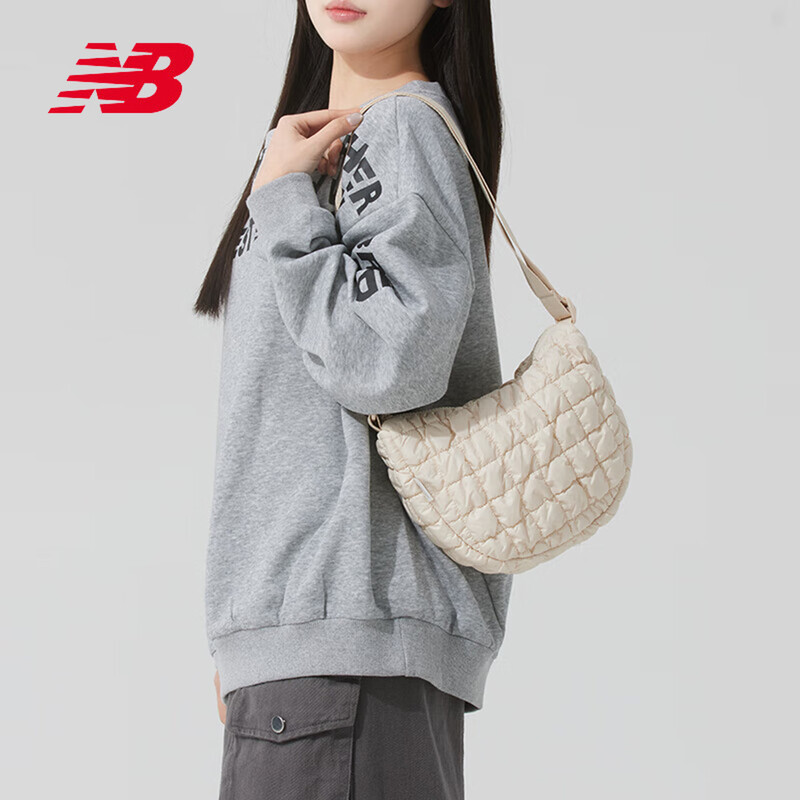 新百伦(New Balance)新款休闲潮流简约时尚单肩包斜挎包便携小包 LAB51417-CIC