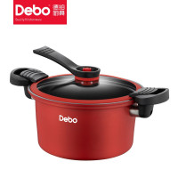 Debo德铂 DEP-799 苏非考斯微压锅 3.5L不粘煲汤锅电磁炉明火通用 22cm