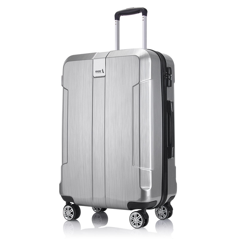 OSDY A-926 万向轮拉杆箱 旅行箱行李箱登机箱 20寸 银色