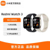 小米手表红米Redmi watch 3 典雅黑 智能手表男女血氧监测心率检测高清大屏独立卫星定位蓝牙通话