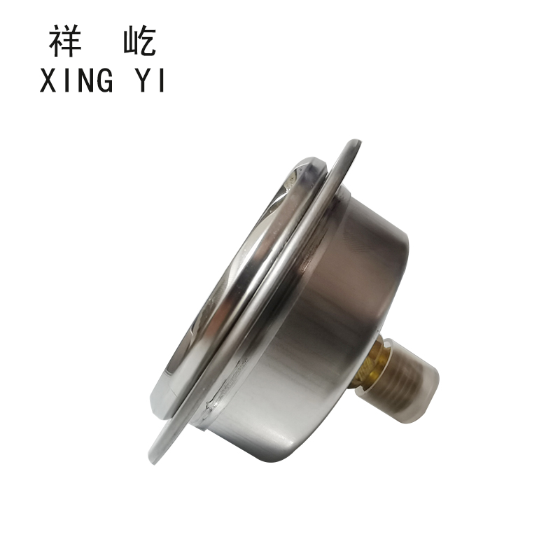 祥屹 耐震压力表(轴向带边) YN60ZT 块高清大图
