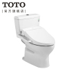 TOTO 喷射虹吸式节水坐便器分体马桶智能卫洗丽C300E1B+TCF345CS 座便器马桶配缓冲智能盖套餐 300MM