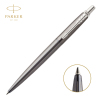 派克PARKER 签字笔 Jotter乔特系列牛津灰细纹凝胶水笔 中性笔 学生办公通用日常书写原子笔0.55mm黑笔芯