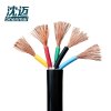 沈迈 铜芯通用软电缆 ZR-RVVZ-0.6/1KV-5*4平方/米