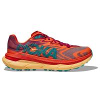 HOKA ONE ONE女士滑雪鞋轻便耐磨碳纤维设计防滑透气户外运动鞋 Orange_/_Purple_/_Green 36