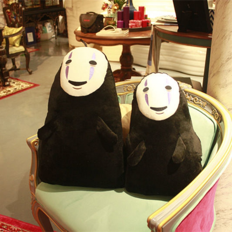 《买一发二》 奇怪君 动漫公仔毛绒玩偶无脸男千与千寻小千无面男玩具抱枕女生生日儿童节七夕节生日礼物高清大图