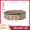 FENDI 芬迪 女士牛皮双F板扣式皮带腰带 8C0653 AAIW