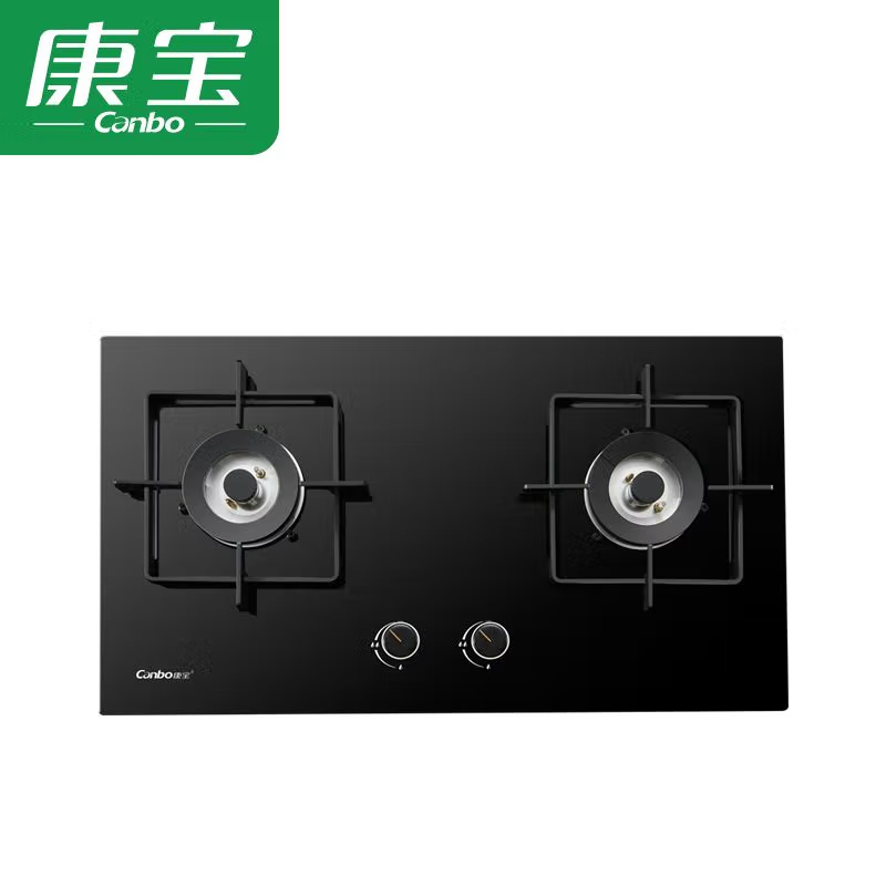 康宝 燃气灶 JZY-Q250-B205 家用嵌入式 双眼节能燃气灶 超大火力 台嵌两用 液化气