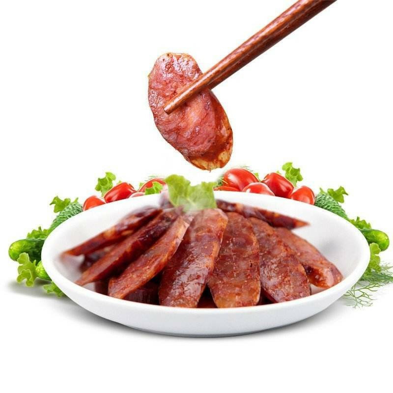宝湘坊香肠湖南腊味香肠500g真空烟熏腊肠湘西特货五香咸味香肠腊肠