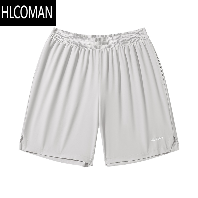 HLCOMAN梭织运动短裤男冰感速干夏季新款篮球跑步训练四分轻风