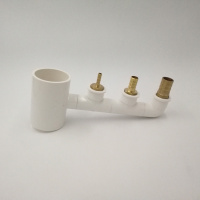 洗碗机厨宝前置过滤CIAApvc排水水净水器多用地漏下水四通三通接头 12mm前置过滤厨宝与洗碗机集成
