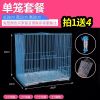 兔笼特大号兔子笼子荷兰猪豚鼠养殖笼自动清粪宠物兔窝屋家用 小号单笼(送饮水器+脚垫)