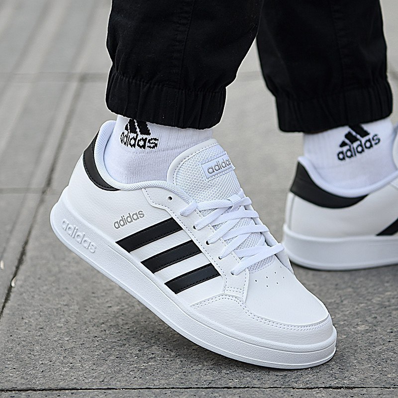 佳诚adidas阿迪达斯运动鞋女鞋2021春新款低帮小白鞋休闲网球鞋fx8724