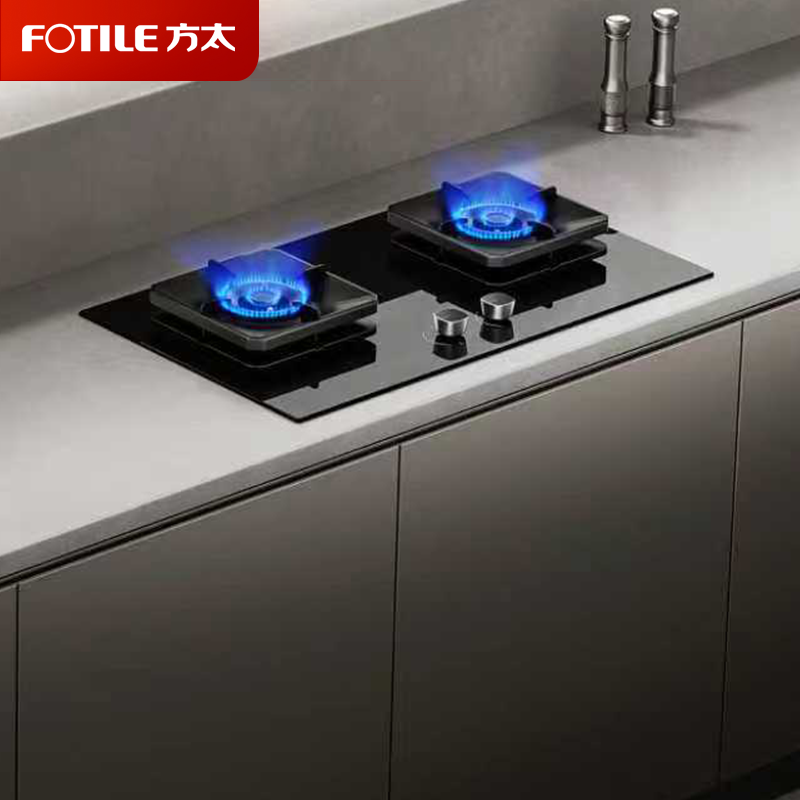 方太(FOTILE)家用嵌入式双灶台 可调节换装灶具 5.2kW*猛火燃气灶 70%高热效 TF27B 液化气