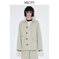 [1件3折价:226.5]ME&CITY纯棉工装风格茄克外套