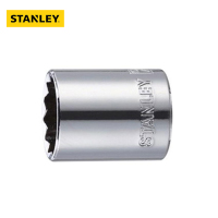 史丹利(STANLEY) 12.5MM系列公制6角标准套筒28mm 86-528-1-22 4个起订